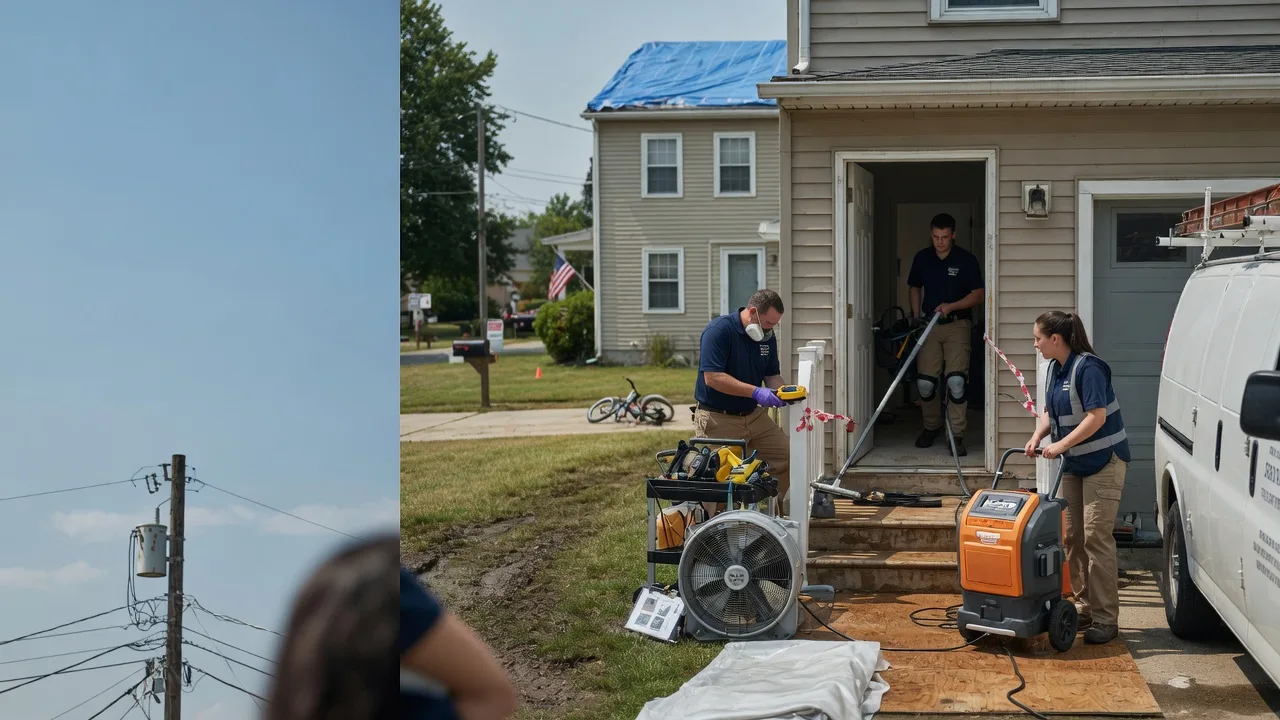 Water Damage Repair in Ireland, WV near me